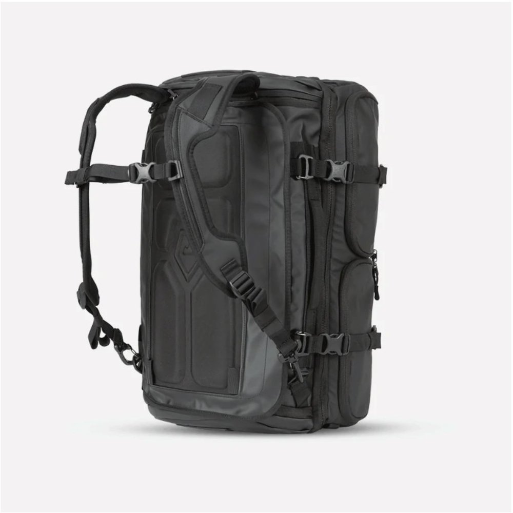HEXAD Access Duffel Bag - Black - 40L (Carry On Size)